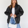 31R8FyoPp4L._AC_.jpg Trendy Queen Womens Leather Jacket, Oversized Going Out & Everyday Statement Piece, Bomber Jacktes Moto Coat Black XS at Amazon Women's Coats Shop