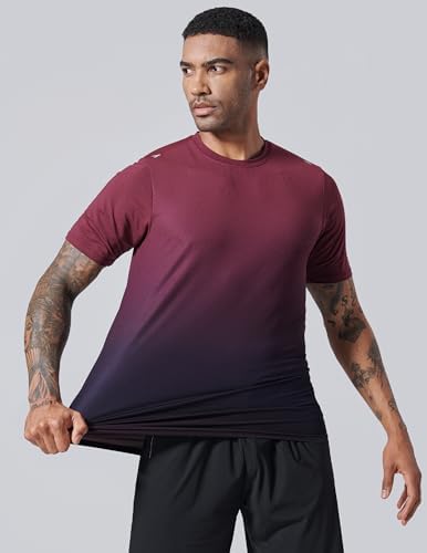 31uqu6NSBKL._AC_.jpg 5 Pack Men’s Active Quick Dry Crew Neck T Shirts | Athletic Running Gym Workout Short Sleeve Tee Tops Bulk (Set 3, Large) : Clothing, Shoes & Jewelry