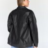 31xi2VivTWL._AC_.jpg Trendy Queen Womens Leather Jacket, Oversized Going Out & Everyday Statement Piece, Bomber Jacktes Moto Coat Black XS at Amazon Women's Coats Shop