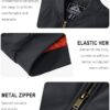 41a9MjilaIL._AC_.jpg TACVASEN Black Bomber Jacket Men Zip Up Winter Windbreaker Lightweight Softshell Coats Outwear Black, M at Amazon Men’s Clothing store