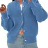 41hAc6pbP2L._AC_.jpg PRETTYGARDEN Cardigan for Women 2026 Fall Fashion Long Sleeve Trendy Button Down Work Office Sweaters Cute Winter Jacket (Grey Blue,Small) at Amazon Women’s Clothing store