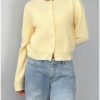 41nsu9KG3LL._AC_.jpg SOLY HUX Women's Button Down Cropped Lightweight Cardigan Sweater Cute Fall Fashion 2025 Mustard Yellow X-Small at Amazon Women’s Clothing store