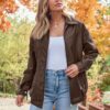 51HogCEXvzL._AC_.jpg AUTOMET Women's Oversized Faux Leather Jacket - Fall Motorcycle Style Coat with Zipper Closure Brown M at Amazon Women's Coats Shop