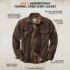 51QclCGYs0L._AC_.jpg Legendary Whitetails Mens Flannel Lined Shirt Jacket Waxed Cotton Water Resistant Shacket, Tobacco, LRG at Amazon Men’s Clothing store Camouflage Hunting Apparel