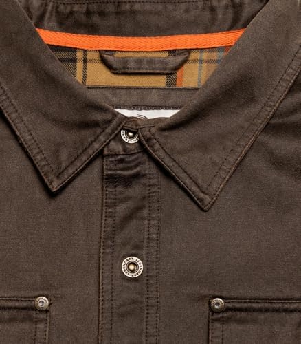 51SQBz7KeVL._AC_.jpg Legendary Whitetails Mens Flannel Lined Shirt Jacket Waxed Cotton Water Resistant Shacket, Tobacco, LRG at Amazon Men’s Clothing store Camouflage Hunting Apparel