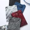 51WRCKi6HqL._AC_.jpg 5 Pack Men’s Active Quick Dry Crew Neck T Shirts | Athletic Running Gym Workout Short Sleeve Tee Tops Bulk (Set 3, Large) : Clothing, Shoes & Jewelry